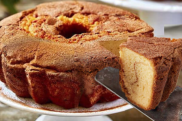 No Walnut Cinnamon Coffee Cake