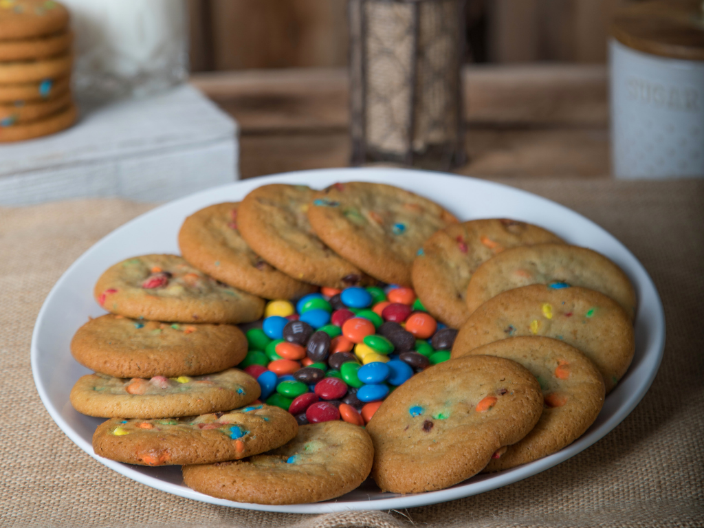 Candy M&M Cookies