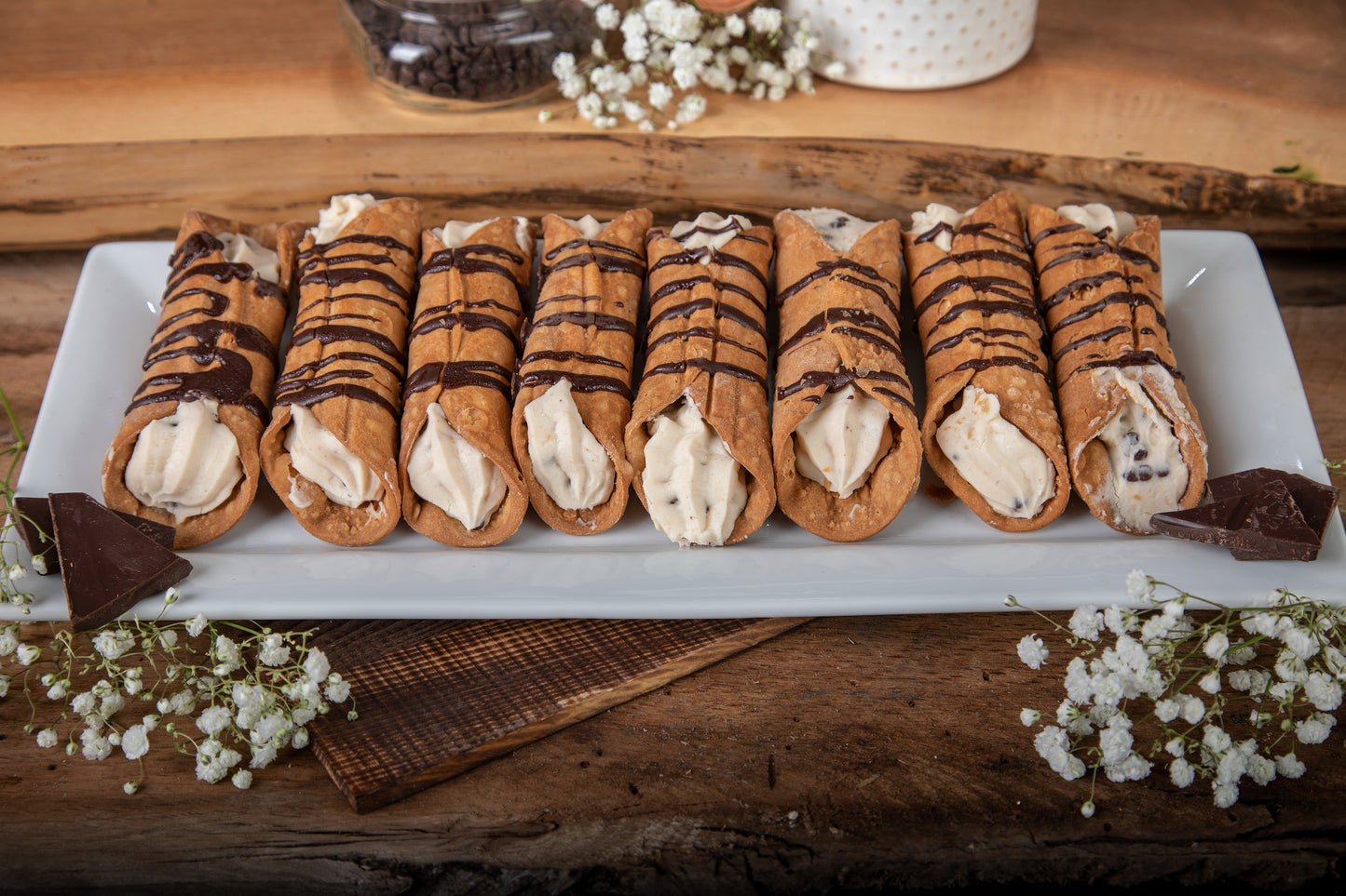 Chocolate Chip Cannoli