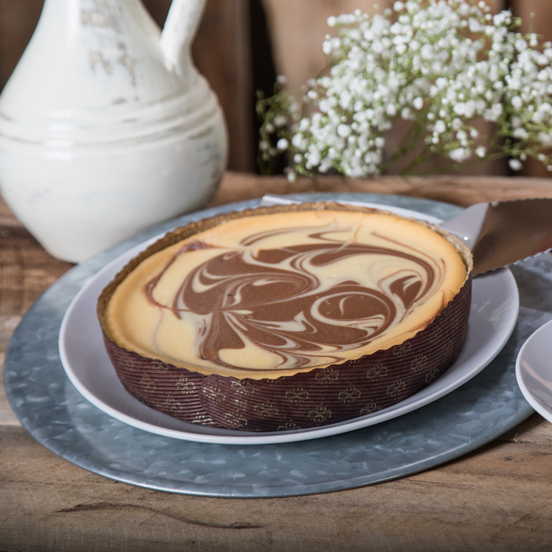 Chocolate Swirl Cheesecake